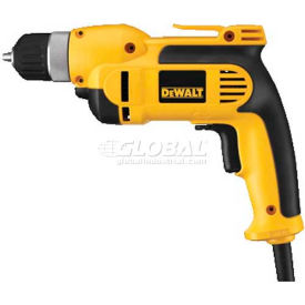 3/8" VSR Pistol Grip Drill Kit, 8 Amps, 650W, 0-2500 RPM, Single Gear Reduction