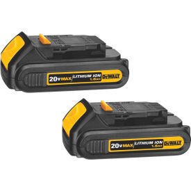 Lithium Ion Compact Battery Pack (1.5 Ah) - 20VMAX, 2/Pack