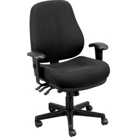 Executive High Back Chair - Black Fabric