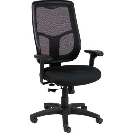Executive High Back Chair - Black Fabric / Mesh