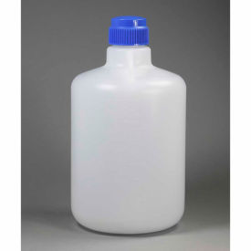 Autoclavable Carboy without Spigot, Polypropylene, 20 Liters, White, 1/PK