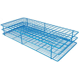 Test Tube Rack, For 15-16mm Tubes, 180 Places, Blue, 1/PK