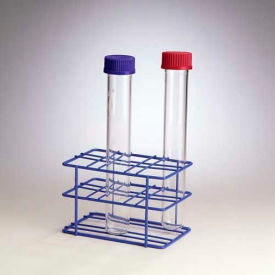 Poxygrid Hybridization Bottle Rack, 5-3/8" x 7-13/16" x 5-1/8", Blue, 1/PK