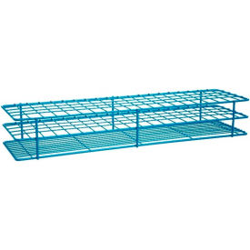 Poxygrid "Rack And A Half" Test Tube Rack, For 15-16mm Tubes, 100 Places, Blue