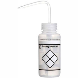 LDPE Wash Bottles, 250ml, Write On Label, Natural Cap, Wide Mouth, 3/PK
