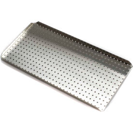 Stak-A-Tray System Small Tray, 7"L x 14"W, Stainless Steel, 1/PK