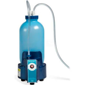 Vacuum Aspirator Collection System, 1 Gallon Bottle with Pump, Blue, 1/PK