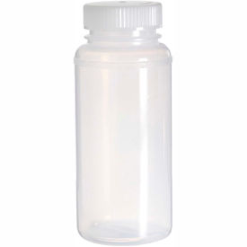 Precisionware Bottles 106260007, LDPE, 500ml, Clear, Wide Mouth, 12/PK