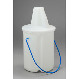 Cone Style Acid/Solvent Bottle Carrier, Polyethylene, Holds 2.5L Bottle, 1/PK