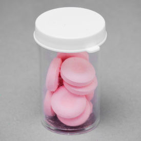 Snap Cap Styrene Vials, 7 Dram (26ml), Clear, White Cap, 144/PK