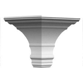 Outside Corner For Moulding, 7"D x 6-3/4"H