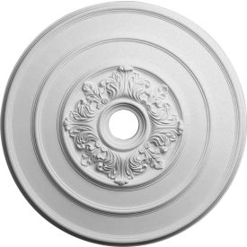 Traditional W/Acanthus Leaves Ceiling Medallion, 26"OD x 3-1/8"ID