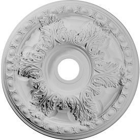 Granada Ceiling Medallion, 23-3/8"OD x 3-5/8"ID x 2-1/2"D