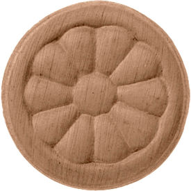 Reese Rosette, 2-3/4"W x 2-3/4"H x 1/4"D