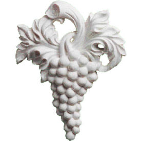 Small Grape Bunch Center Onlay, 7-1/8"W x 9-1/4"H x 1-1/8"D