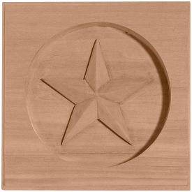 Austin Star Rosette, 6"W x 6"H x 1"D