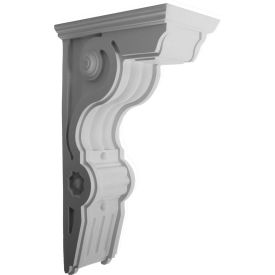 Large Corbel, 6-1/2"W x 14-1/2"D x 26"H