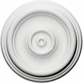 Traditional Ceiling Medallion, 12"OD x 3"ID x 1"D