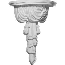 Tassel And Ribbon Shelf, 9-3/4"W x 4-1/2"D x 12-1/8"H