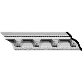 Attica Acanthus Leaf Crown Moulding, 5-1/4"H x 5-1/4"D x 7-1/2"F x 94-1/2"L