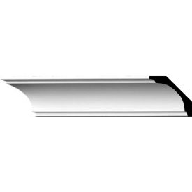 Classic Smooth Crown Moulding, 2-3/8"H x 2-3/8"D x 3-3/8"F x 94-1/2"L