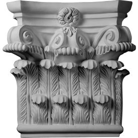 25"W x 24"H x 8"D Corinthian Capital
