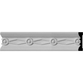 Large Federal Chair Rail, 3-1/8"H x 3/4"D x 96"L