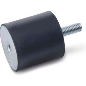 Vibration Isolation Mounts, Cylindrical Type, 1.00", 217 Max Load