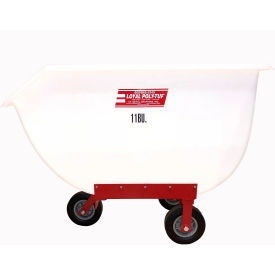 Polyethylene 3 Wheel Nursery Cart - 11 Bushel