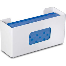 Single Economy Glove Box Holder, 11"W x 4"D x 6"H, White