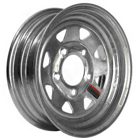 5-Hole Galvanized Steel Trailer Wheel - 12 x 4 (5/4.5)