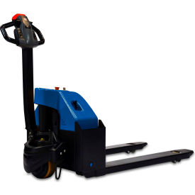 Electric Pallet Jack, 24V System, 3000 lb. Capacity, 27"W x 45"L Forks