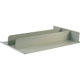 Single Column Shelf with 2 Adjustable Dividers