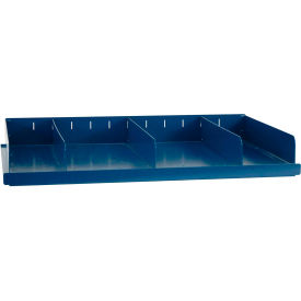 MedstoreMax Double Column Shelf, w/5 Adjustable Dividers