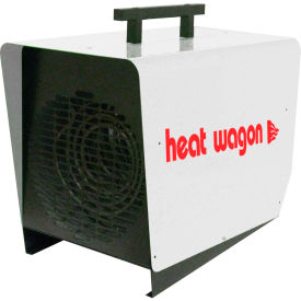 Electric Heater W/ Thermostat, 250 CFM, 240V, Single Phase, 6000 Watt