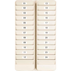 24 Pocket Badge Rack