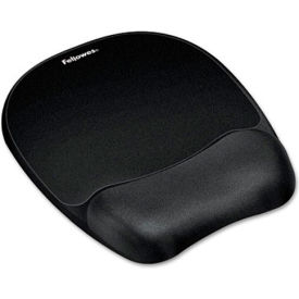 Memory Foam Mouse Pad/Wrist Rest, Black