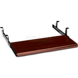 Slide-Away Keyboard Platform, Mahogany
