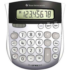 8-Digit Calculator, W/Tax Key, 4-7/8" X 5-2/3" X 1", Grey