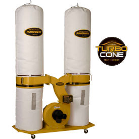 Powermatic Model PM1900TX-BK3 3HP 3-Phase 230/460V Dust Collector With 30-Micron Bag Kit