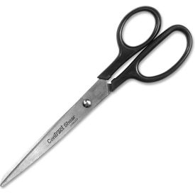 Contract Stainless Steel Scissors, 8", Black
