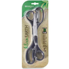 8" Length, Pointed, Black, 3/PK