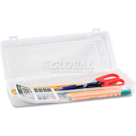 Stretch Art Box, Polypropylene, Snap Shut, Clear