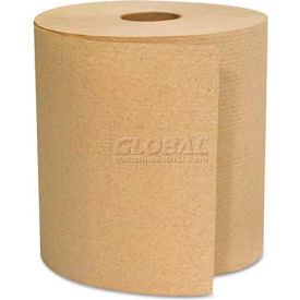 1-Ply Hardwound Towel, Brown 800' Roll 6/Case