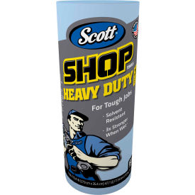 Pro Shop Towels, 1-Ply, Blue, 10-2/5" X 11", 12 Cans/Case
