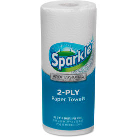 Sparkle 2-Ply Perforated Paper Towel, 11" X 8 4/5", White, 30/Case
