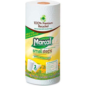 100% Premium Recycled Roll Towels, 9" X 11", 15 Rolls/Case