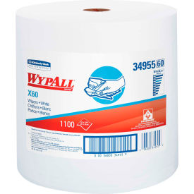Wypall X60 Wipers Jumbo Roll,12-1/2" X 13-2/5",1100/Roll -