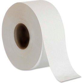 Embossed Jumbo Roll Bath Tissue, 1000 Ft, 8/CT, White