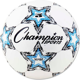 VIPER Soccer Ball, Size 5, White